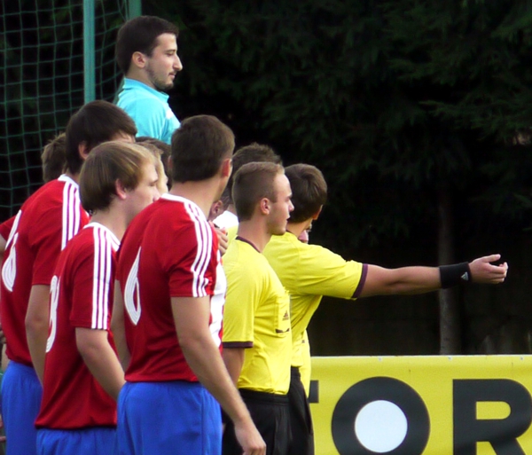 Olympia HK - FK Jaroměř A, 20.8.2014, foto: Václav Mlejnek